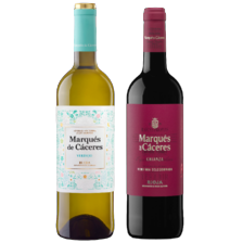 Marqués de Cáceres crianza rioja of verdejo wijn